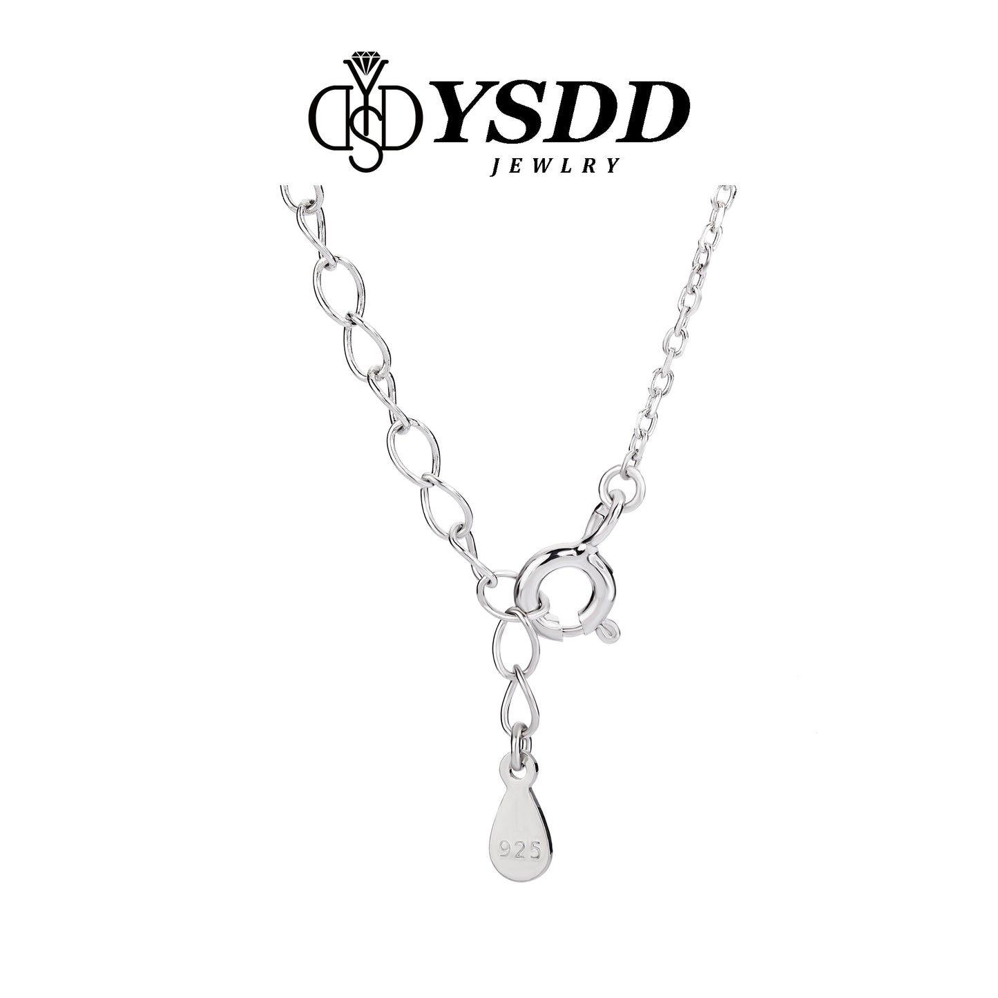【#209 Business Casual】Regal Moissanite Pendant Necklace in s925
